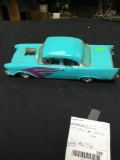 vintage 57 Chevy muscle car, diecast car