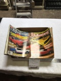 box of vintage, mustang magazines
