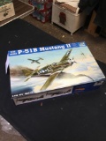 P 51B mustang II model complete