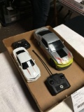 two piece, remote, control cars with remotes