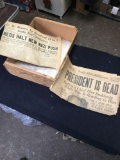 vintage 2P Seattle. Post newspapers.