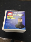 New in box, propane, camp stove