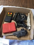 box of miscellaneous tools