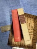 vintage, two piece books