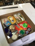 box of miscellaneous collectibles