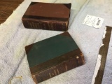 vintage 2pc. books, building, and repairing railways