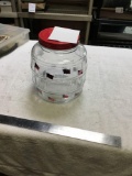 decorate a jar with lid for cookies