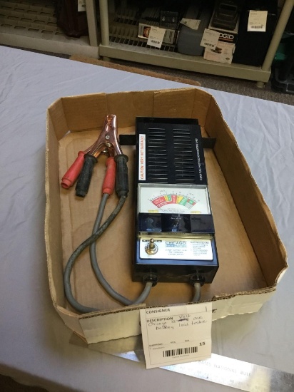 volt Chicago, 12 car battery load tester