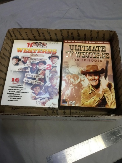 Box of movies most never played