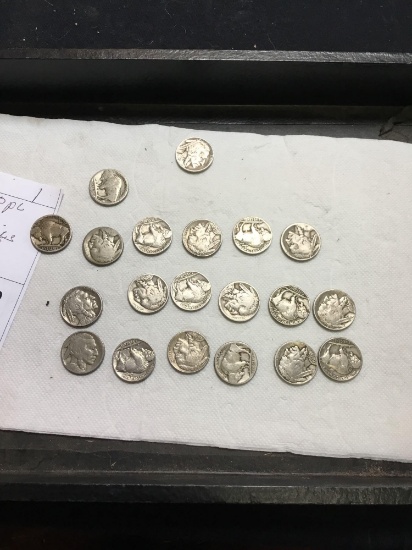 20 piece buffalo nickels