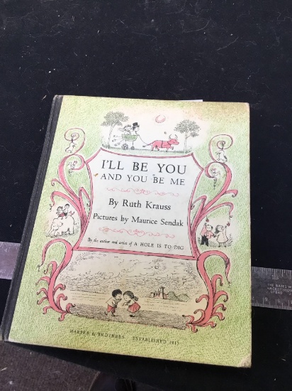 vintage, children?s hardback book I?ll be you and you be me