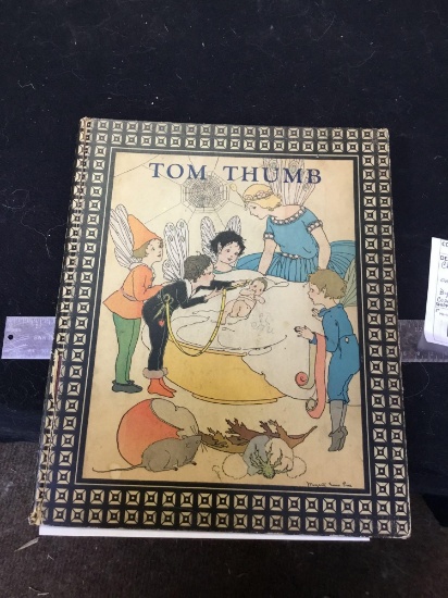 vintage childrens hard back book Tom thumb