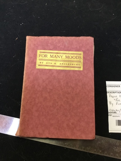 vintage paperback book for mini moods