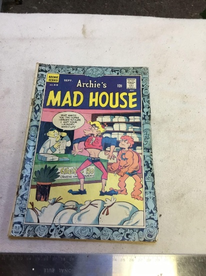 vintage Archies madhouse $.12 comic book