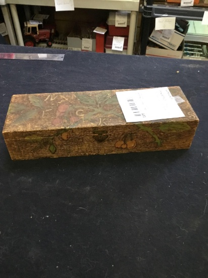 antique wooden box