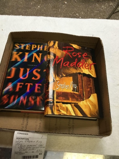 two piece, Stephen King books 95 and 2000