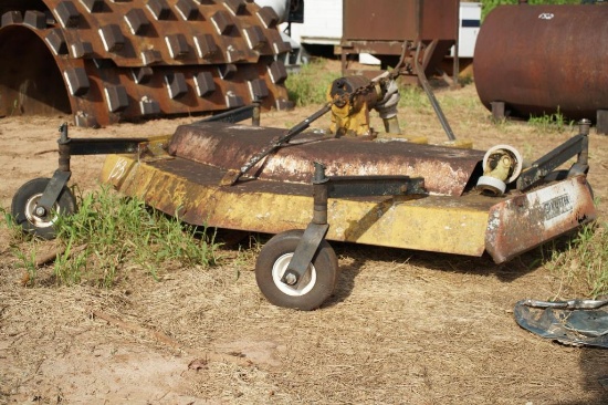YELLOW FINISHING MOWER