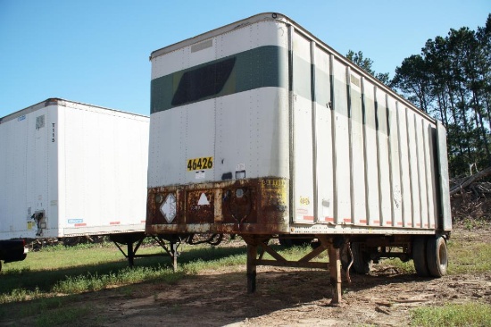 FRUEHAUF VAN TRAILER