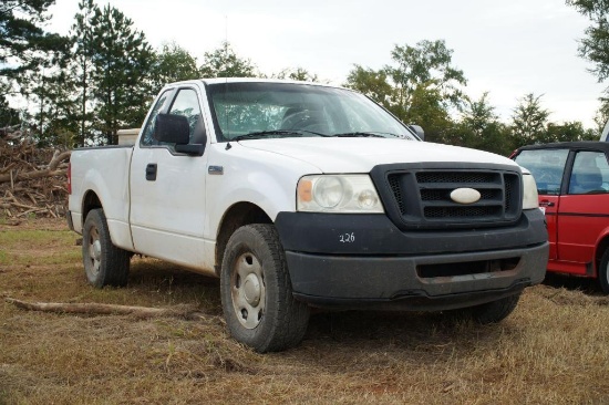 2006 FORD F150 2WD TRUCK LGT CINVTNL `F
