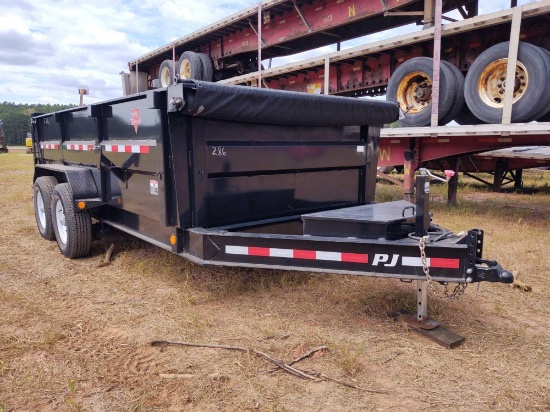 2018 DUMP DM142 PJ TRAILER