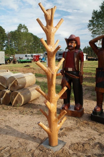 TEAKWOOD HAT RACK