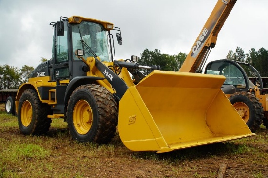2014 JOHN DEERE 344K RUBBER TIRE LOADER