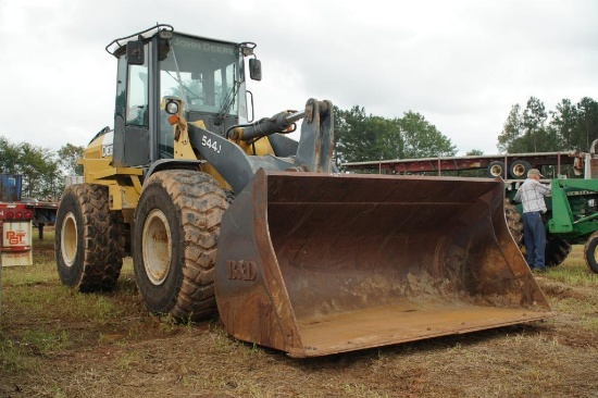 2006 JOHN DEERE 544J RUBBER TIRE LOADER
