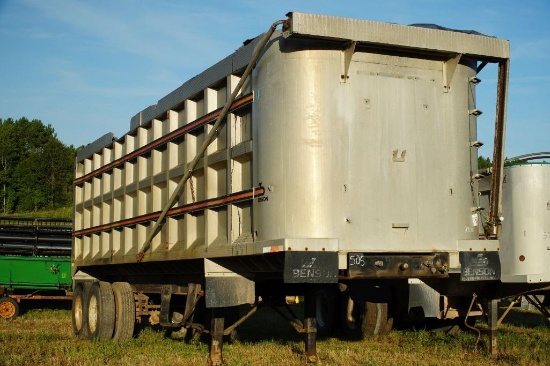 32' ALUM DUMP TRAILER