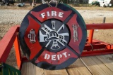 FIRE DEPARTMENT METAL SIGN
