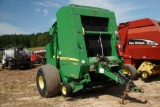 JOHN DEERE 468 MEGA WIDE PLUS ROUND HAY BALER