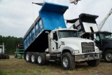 2012 MACK GU713 TRI AXLE DUMP TRUCK