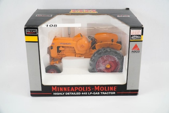 MINNEAPOLIS-MOLINE 445 LP-GAS TOY TRACTOR