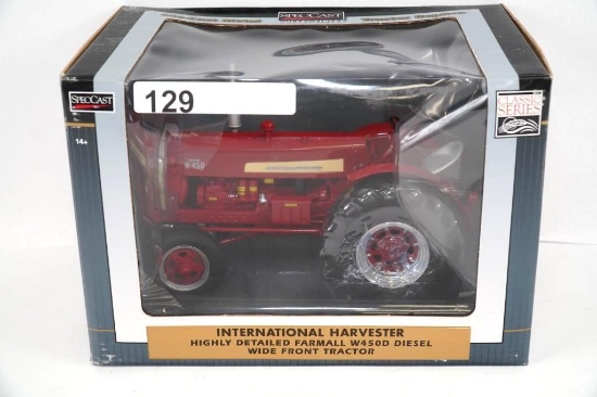 INTERNATIONAL W450D DIESEL WIDE FRONT TOY TRACTOR