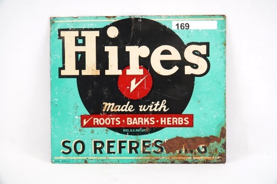 HIRES "SO REFRESHING" METAL SIGN