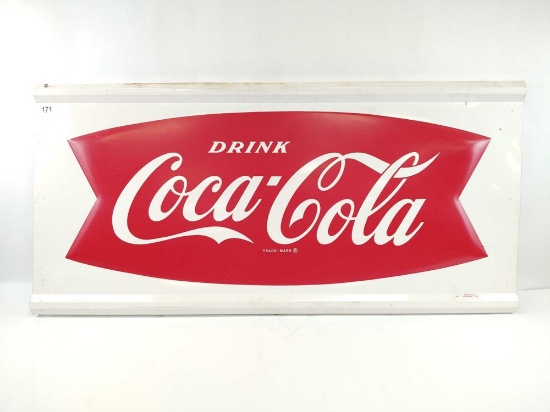 METAL COCA COLA STORE SIGN