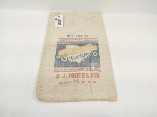 OHIO CERTIFIED SEED CROKER SACK