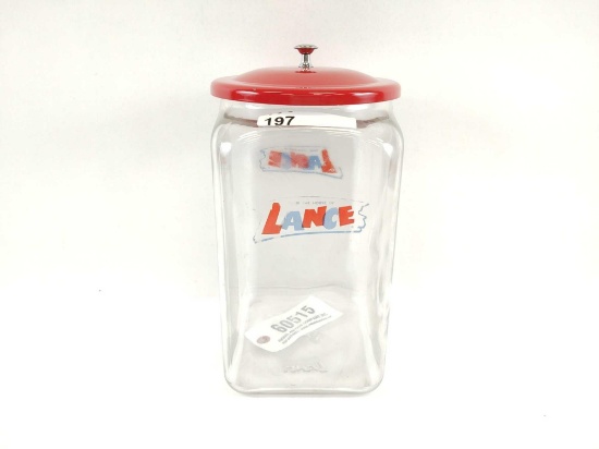 13X8 ANTIQUE LANCE COOKIE JAR