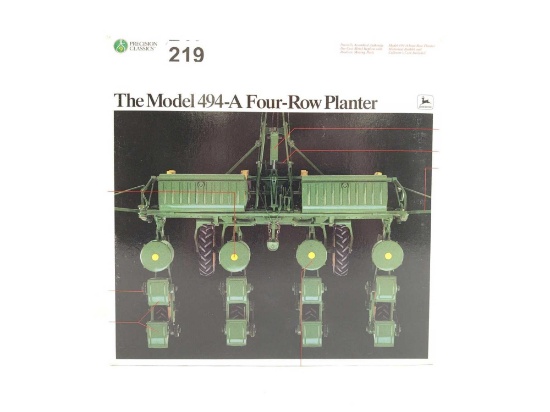JOHN DEERE 494- A FOUR ROW PLANTER,