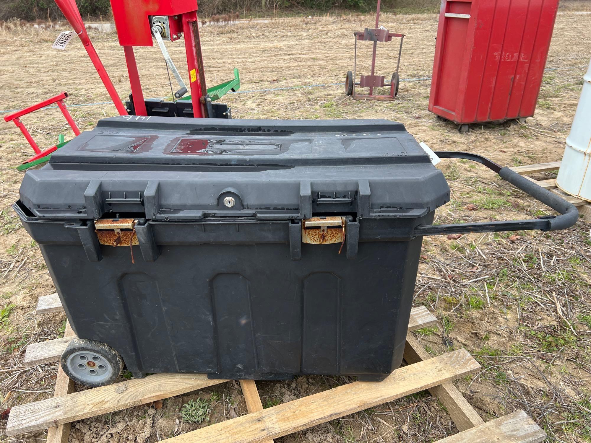 JOB BOX FULL OF STRAPS Proxibid