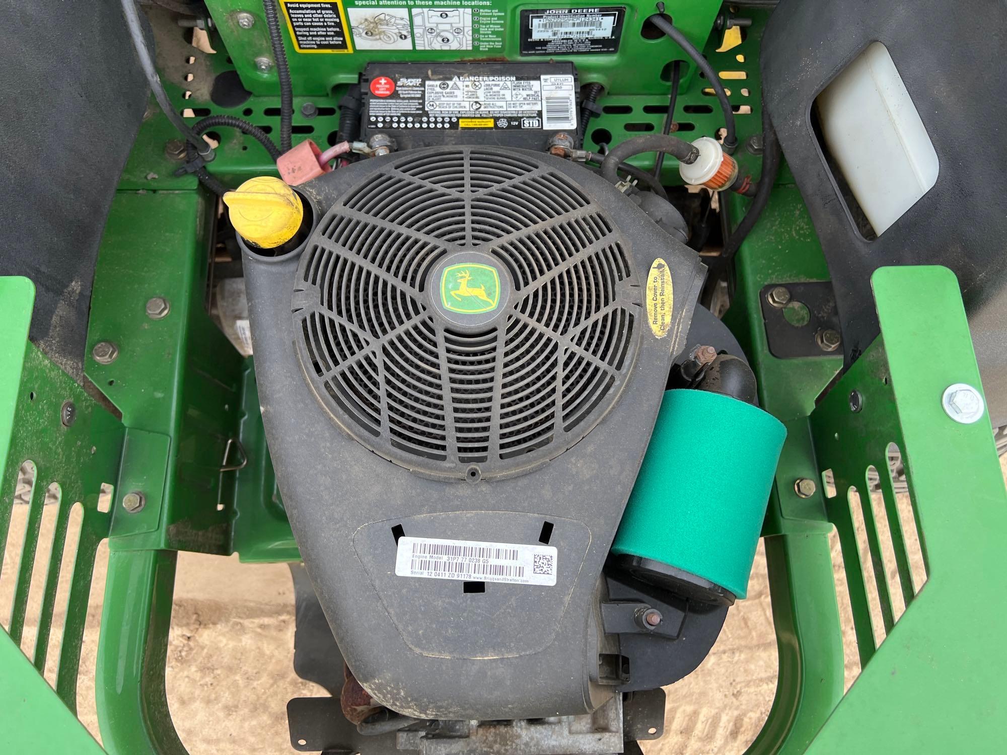 JOHN DEERE Z225 EZ TRAK ZERO TURN MOWER Proxibid