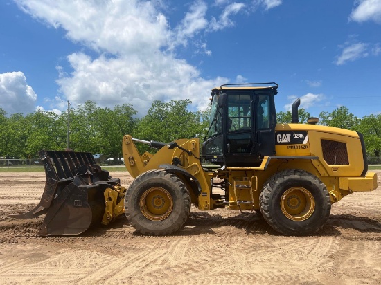 2014 CATERPILLAR 924K RUBBER TIRE LOADER