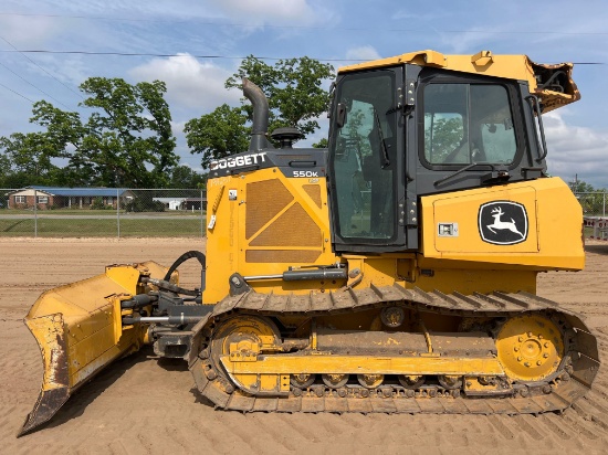 2021 JOHN DEERE 550K LGP CRAWLER DOZER