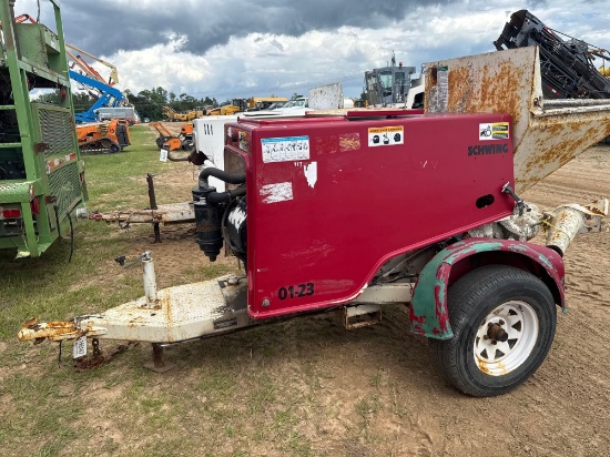 2000 SCHWING P-88 PORTABLE CONCRETE PUMP