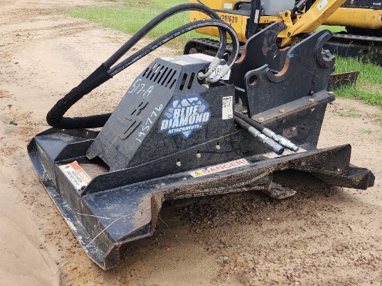 BLUE DIAMOND MODEL 800038 EXCAVATOR BRUSH CUTTER