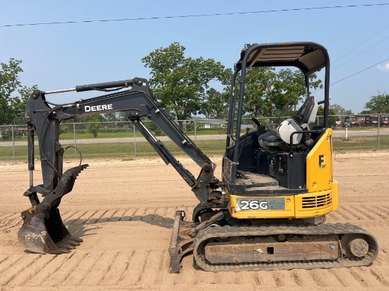 2018 JOHN DEERE 26G EXCAVATOR