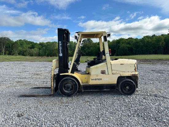 HYSTER H100XM STRAIGHT MAST FORKLIFT