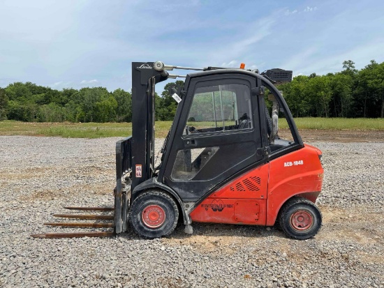 2013 LINDE H30D STRAIGHT MAST FORKLIFT