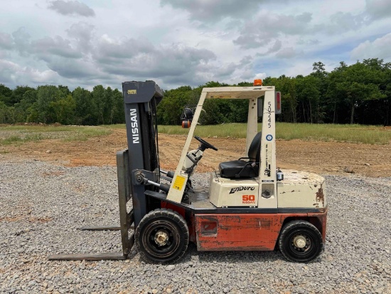 1997 NISSAN KEH02A25V ENDURO 50 FORKLIFT
