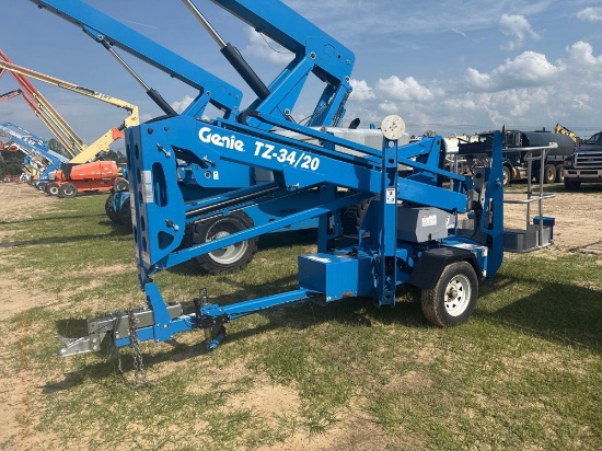 2022 GENIE TZ-34/20 G2 TOWABLE BOOM LIFT