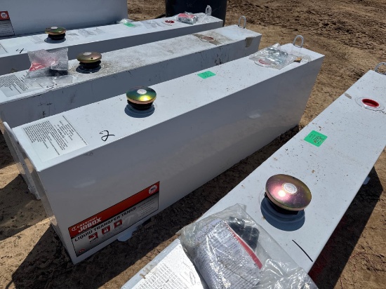 UNUSED JOBOX 36 GALLON STEEL LIQUID TRANSFER TANK